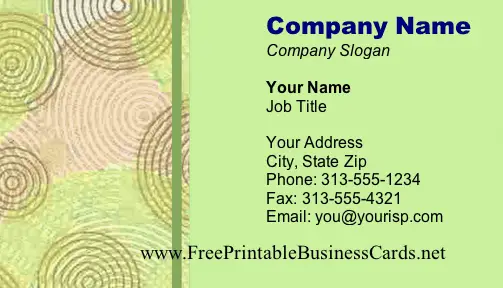 Hypno business card