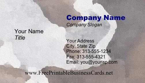 Other #3 business card