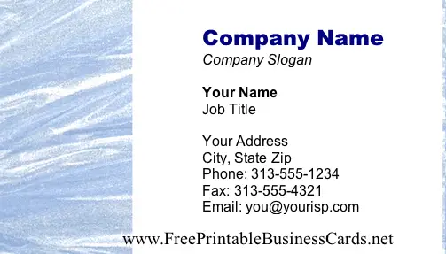 Texture #11b business card