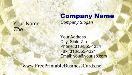 Texture #2 business card