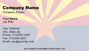 Arizona Flag business card