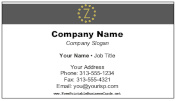 Minimalist Monogram Z Color business card