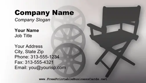 Director business card