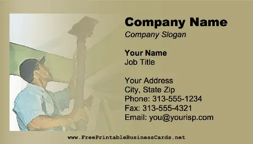 Duct Cleaning business card