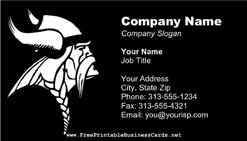 Viking 2 business card