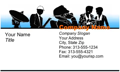 Industry business card