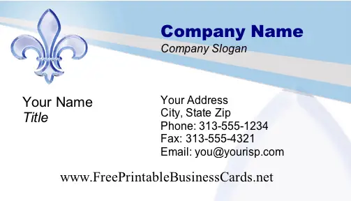 Business #1 business card