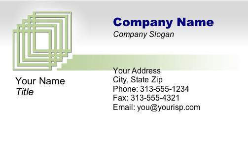 Business #5 business card