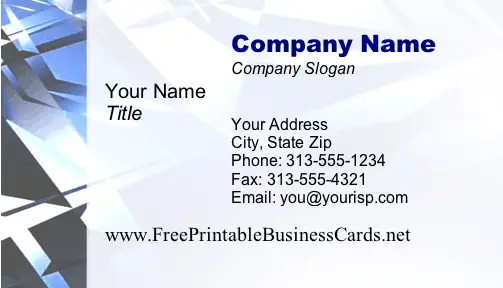 Technology #2 business card