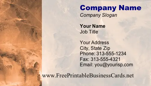 Marble #2 business card