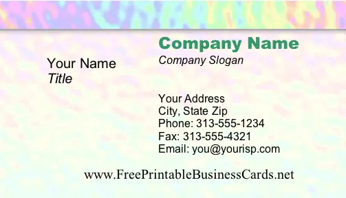 Ripples business card