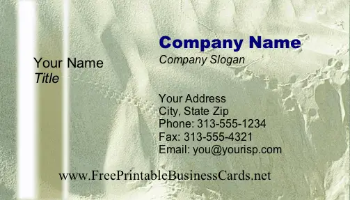 Texture #12 business card