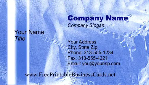 Texture #12b business card