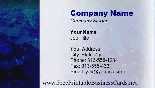 Texture #15a business card