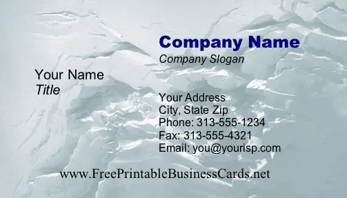 Texture #1b business card