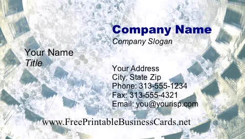 Texture #2a business card