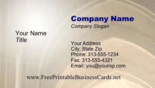 Texture #3a business card