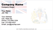 British Antarctic Territory business card