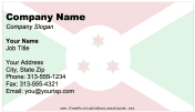 Burundi business card