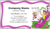 Daycare Services business card