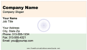 India business card