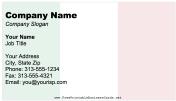Italy business card