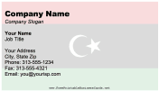 Libya business card