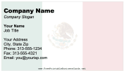 Mexico business card