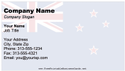 New Zealand business card