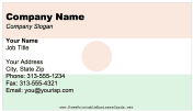 Niger business card