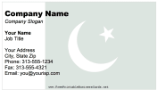 Pakistan business card