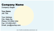 Palau business card