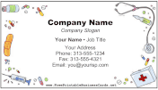 Pharmacy Pills business card
