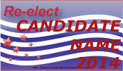 Reelection Sign