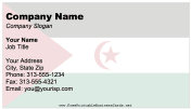 Sahrawi Arab Democratic Republic business card