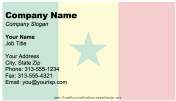 Senegal business card