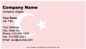 Turkey business card