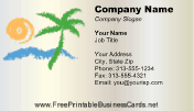 Beach Palm Tree