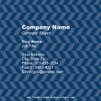 Blue Pattern Square