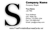 Monogram S