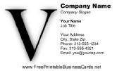 Monogram V